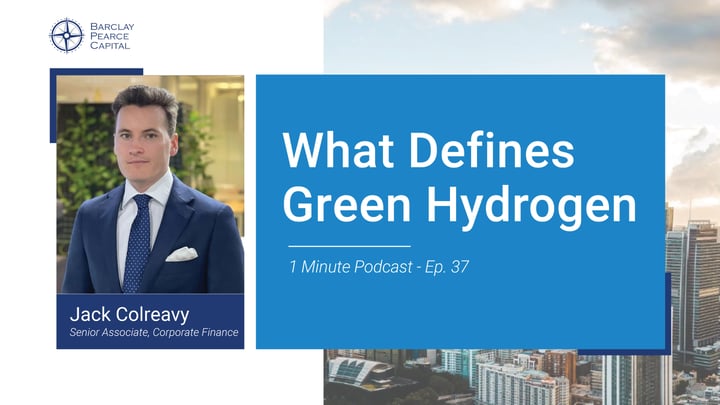 What Defines Green Hydrogen - 1 Min Podcast