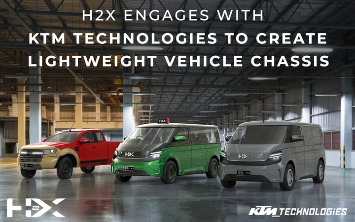 H2X Global enters partnership with KTM Technologies