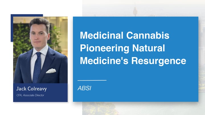 ABSI - Medicinal Cannabis Pioneering Natural Medicine's Resurgence