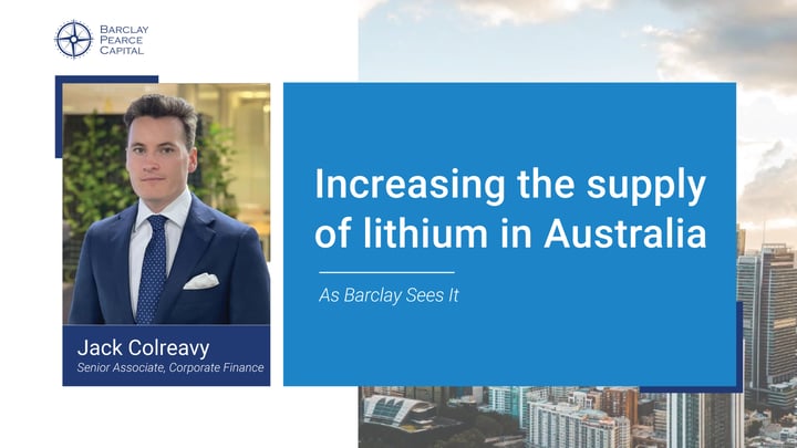 ABSI - Increasing the Supply of Lithium in Australia