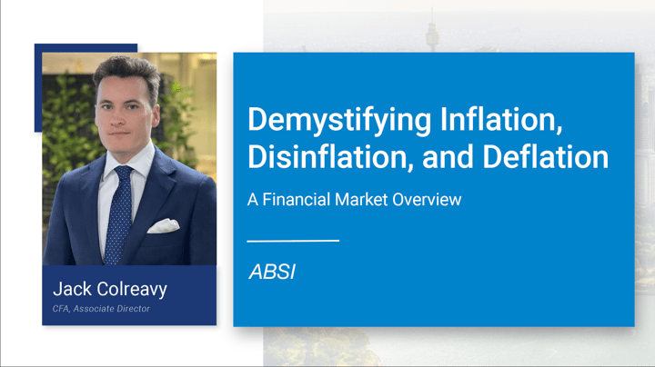 ABSI - Demystifying Inflation, Disinflation, and Deflation: A Financial Market Overview