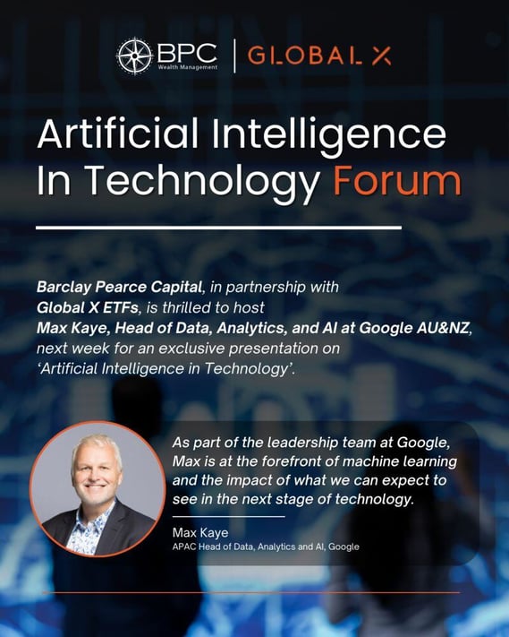 BPC AI Global X ETFs Artificial Intelligence in Technology Forum