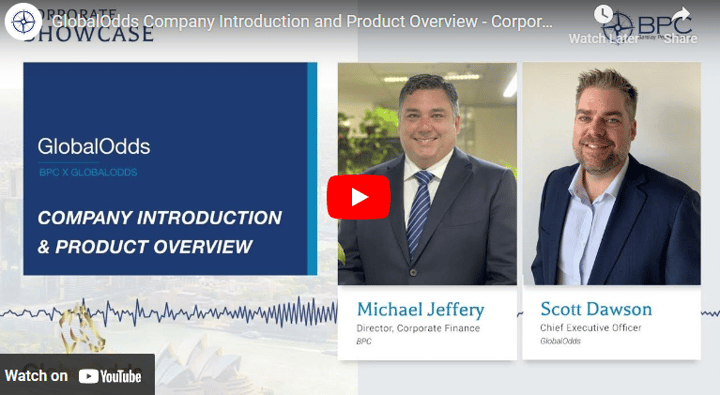 GlobalOdds Company Introduction and Product Overview - Corporate Showcase Episode 19