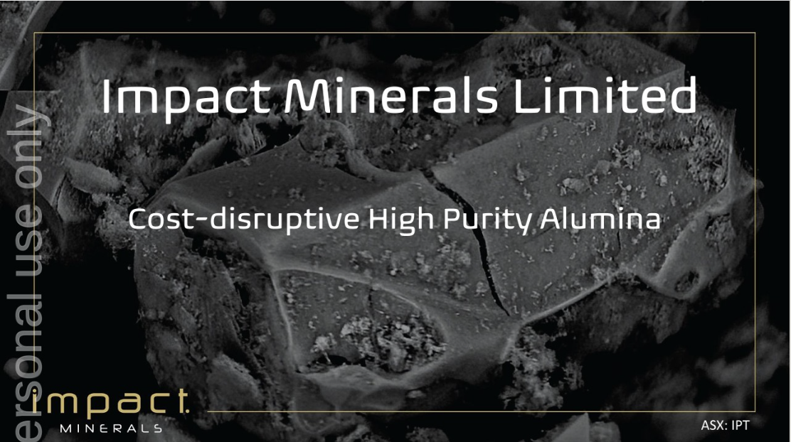 Impact minerals IPT asx announcement thumbnail BPC