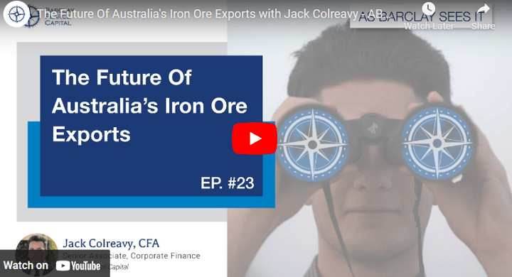 The Future Of Australia's Iron Ore Exports with Jack Colreavy - ABSI Episode 23