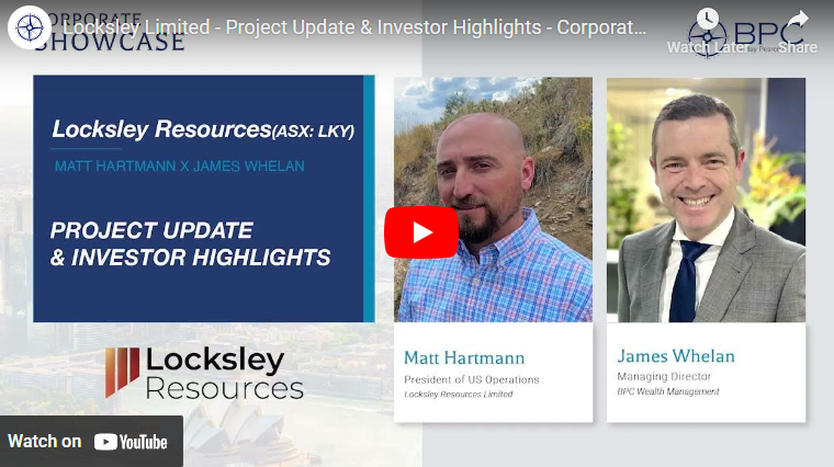 Locksley Limited - Project Update & Investor Highlights - Corporate Showcase - Episode 25