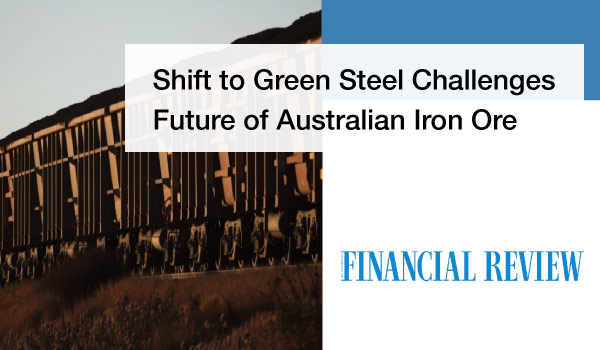 Why Australia's investment in green steel is crucial