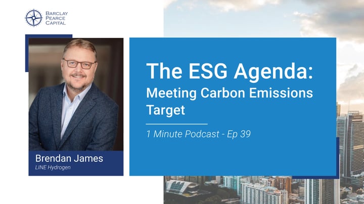 The ESG Agenda: Meeting Carbon Emissions Target - 1 Min Podcast