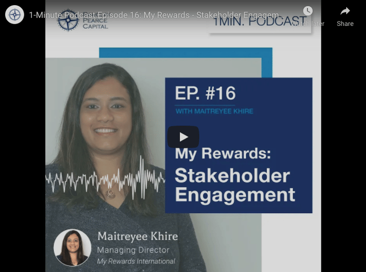 My Rewards- Stakeholder Engagement