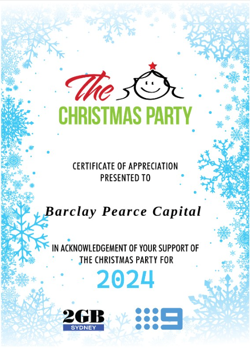 Special Childrens Christmas Parties Australia BPC 