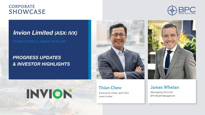 Invion Limited (ASX:IVX) Interview - Progress Updates & Investor Highlights