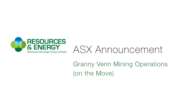 Resources & Energy, How Granny Venn Mining Operations are On the Move