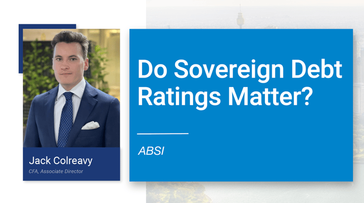 ABSI - Do Sovereign Debt Ratings Matter?