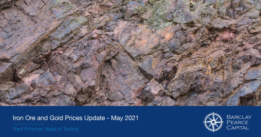 Trent's Iron Ore & Gold Prices Update - Live on ausbiz